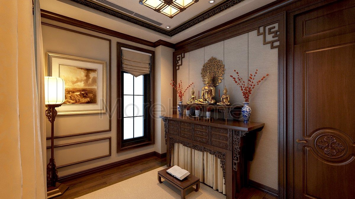 Bàn thờ Phật 2 tầng - Mẫu 011